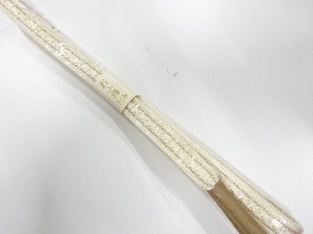 未使用品　正絹　手組帯締め